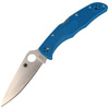 Spyderco - Endura® 4 FRN Flat Ground Blue Knife - C10FPBL