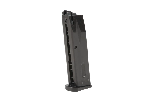 WE - Low-Cap Gas Magazine for M9/M92F Replicas - 25 rounds - Black - WET-05-014312