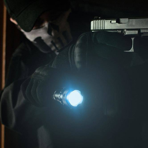 M-Tac - P4 LED Flashlight - 250 lm - Black - MTC-P4