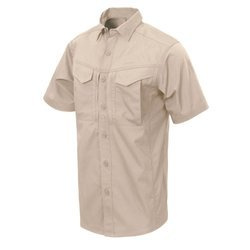 Helikon - Defender Mk2 Shirt - Short Sleeve - PolyCo Ripstop - Khaki - KO-DS2-PR-13