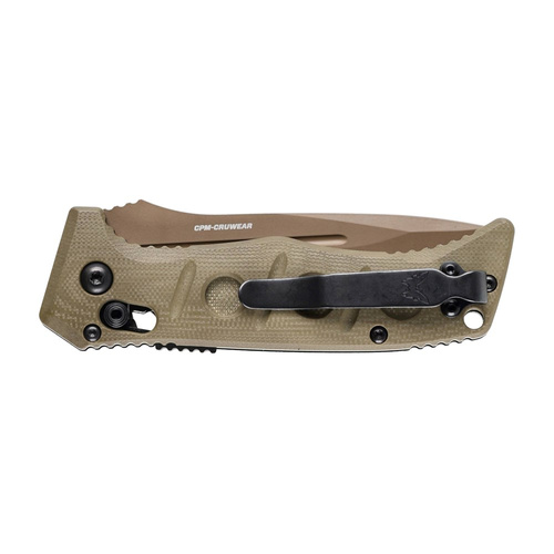 Benchmade - Tactical Knife 2730FE-2 Mini Auto Adamas - CPM MagnaCut - Olive Drab - 2730FE-2