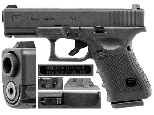 Umarex - Glock 19 Gen4 Pistol Replica - GBB - 2.6456