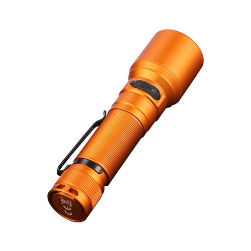 Fenix - Handheld Flashlight C7 LED - 3000 lm - 55200 cd - Strobe - IP68 - Orange - C7STOR