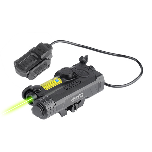 Holosun - Iris Laser Target Indicator - Aluminum - Green Laser - Black - IRIS-GR1