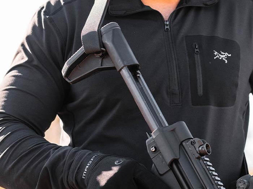 Magpul - SL Stock For HK94 / MP5 SMGs - Adjustable - Black - MAG1250