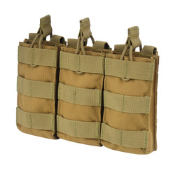 Condor - Open Top Triple M4/M16 Mag Pouch - Coyote Brown - MA27-498