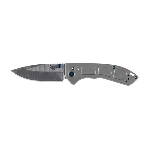 Benchmade - Mini Narrows Folding Knife - CPM 20CV - Axis Lock - Grey - 743