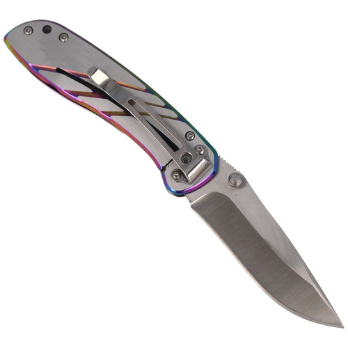 Herbertz Solingen - Rainbow Recurve Folder Knife - 200011