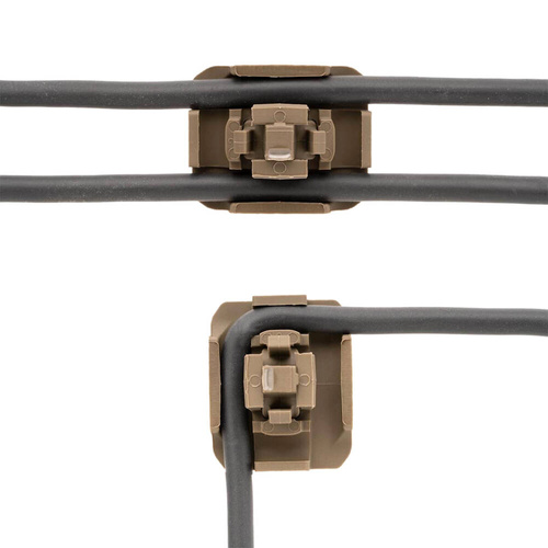 Magpul - Front Handguard Cable Organizer Wire Control Kit - 6 pieces - M-LOK - Flat Dark Earth - MAG1296-FDE