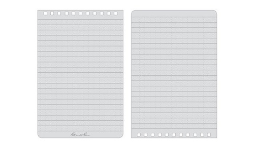 Rite in the Rain - All-Weather Notebook - 4 x 6" - OR46 - Blaze Orange