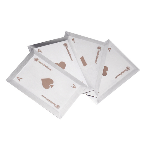 Smith&Wesson - Bullseye Throwing Cards - Steel - 4 Pieces - 1136222