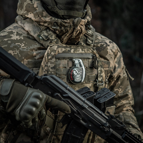 M-Tac - M67 Crazy Patch - 3D PVC - Black/White - 51139100