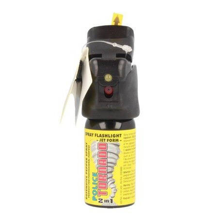 ESP - Pepper Gas Police Tornado with LED Flashlight - Stream - 40 ml - SFL-01-40