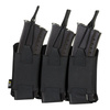 M-Tac - Cargo Pouch Triple Elite Laser Cut for AR / AK magazines - Cordura - Black - 10145102
