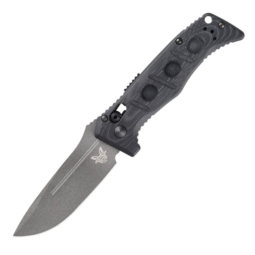 Benchmade - Tactical Knife 2730GY-1 Mini Auto Adamas - CPM MagnaCut - Black - 2730GY-1