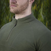 M-Tac - Military Fleece Delta Polartec Cardigan Raglan - Army Olive - 70022062