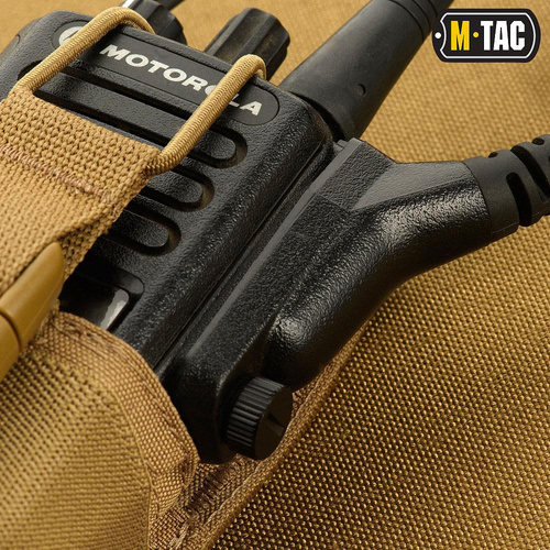 M-Tac - Radio Pouch - MOLLE - Coyote - 10130005