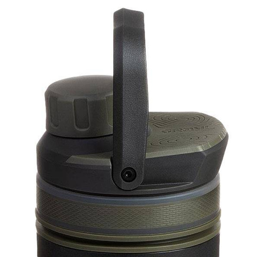 Grayl - UltraPress water filter bottle - 500 ml - Black / Green - 500-CMP