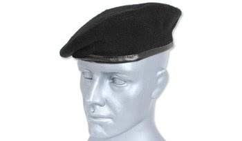 Mil-Tec - Beret Wool - Black - 12403002