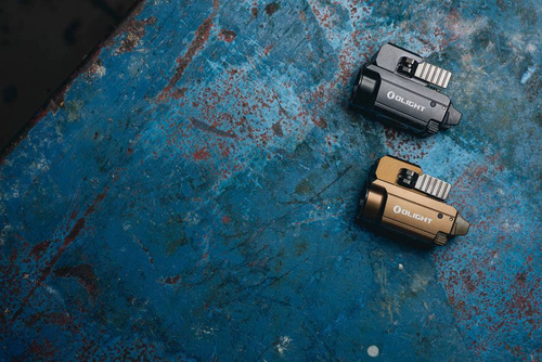 Olight - Weapon LED Light with Laser Sight BALDR RL MINI - 600 lumens - Black