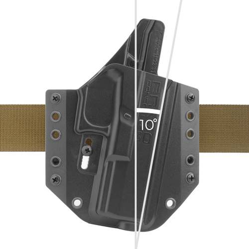 Bravo Concealment - OWB Holster for Glock 17, 22, 31, 47 Pistols - Right Hand - Polymer - BC10-1002