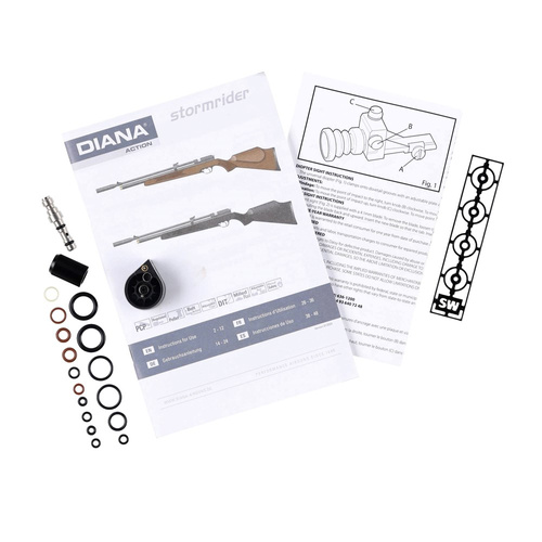 Diana - Air Rifle PCP Stormrider Club Mod. Sw - 4.5 mm - Black