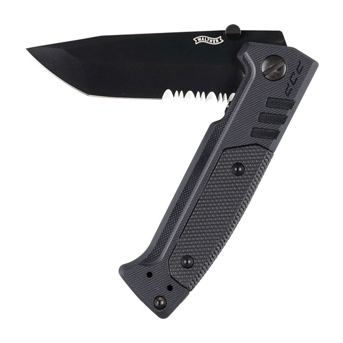 Walther - PDP Tanto Folding Knife - D2 - Black - 5.0882