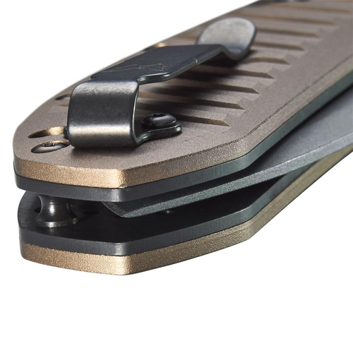 Benchmade - Folding Knife Auto Presidio II - Auto AXIS® Lock - CPM-M4 - 5700SGY-1