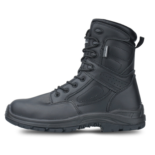 Bennon - Commodore O2 Military Boots - Leather - Regi-Tex - Black - Z30366v01
