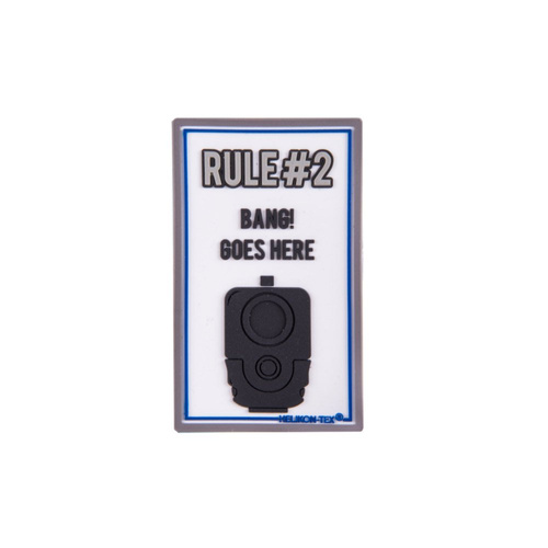 Helikon - PVC Patch - Rule#2 - White - OD-RL2-RB-20