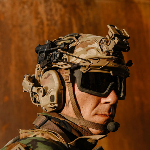 Princeton Tec - Helmet Flashlight LED Charge X - 100 lm - RGB - IR - Olive Drab - C23-OD