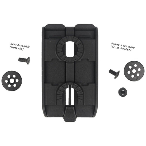 ESP - Mount MOLLE Roto 360° Quick Change - Two-Row - Black - UBC-07 BK