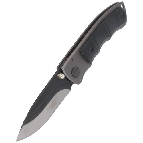 Herbertz Solingen - Tactic Aluminium Drop Point Folder Knife - 224711