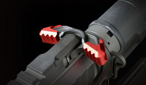 Strike Industries - ISO Tab for Latchless Charging Handle - Red - SI-ISOTAB-RED