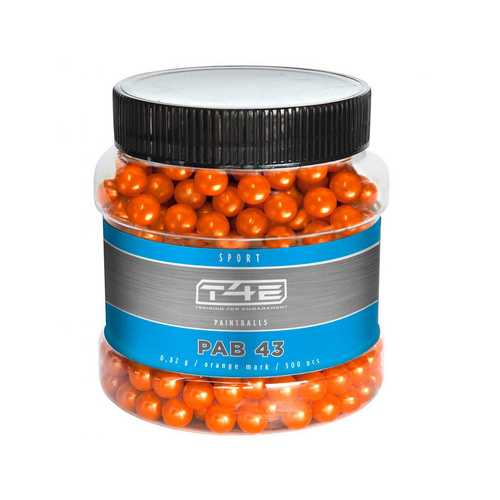 Umarex - Paintballs T4E Sport PAB .43 cal. - 500 pcs. - Orange - 2.4470