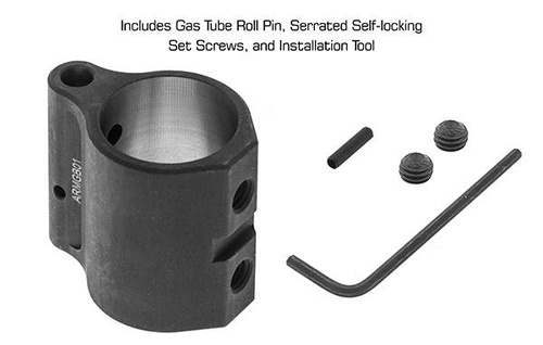 UTG - Low Profile Gas Block for AR15 - Steel - Black - MNT-ARMGB01