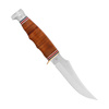 Ka-Bar 1233 - Leather Handled Skinner Knife