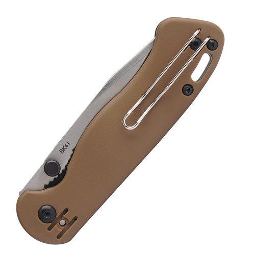 Ka-Bar - Folding Blade Knife Becker Folder D2 - Coyote Brown - BK41