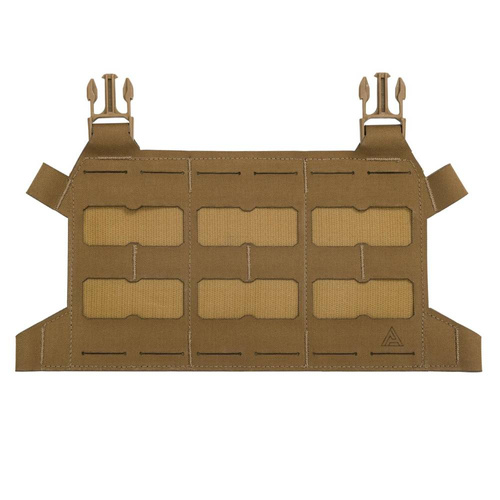 Direct Action - Front Panel Skeletonized Plate Carrier Flap - Coyote Brown - PC-SKFP-CD5-CBR