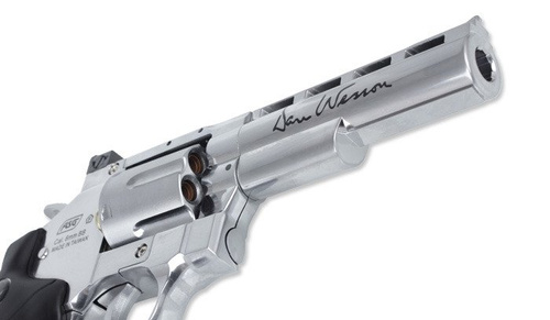ASG - Dan Wesson 4'' Revolver Replica - Silver - 16181