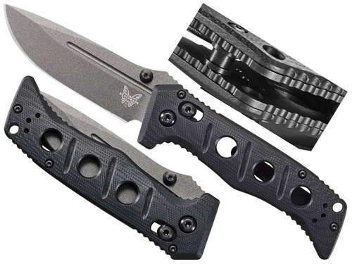 Benchmade - Folding Knife Mini Adamas - CPM CruWear - Black - 273GY-1