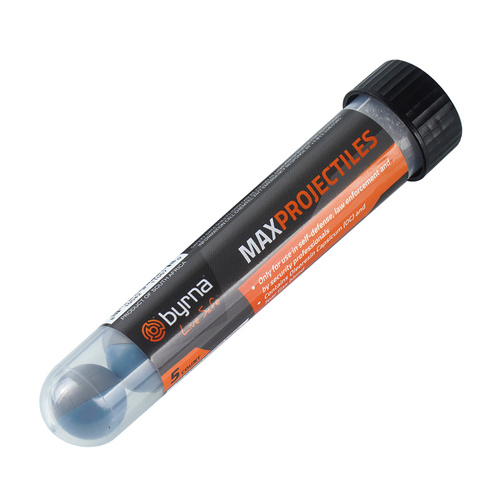 Byrna - Max CS / OC Pepper Spray Rounds - Caliber .68 - 5 pcs - HH68311-1