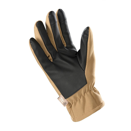 M-Tac - Soft Shell Thinsulate Tactical Gloves - Black / Coyote Brown - 90308017