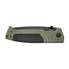 Walther - PDP Spearpoint Folding Knife - D2 - Black/Green - 5.0889