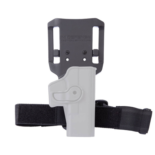 IMI Defense - Holster Panel Mid Ride Belt Attachment with Thigh Strap - Black - IMI-Z2250