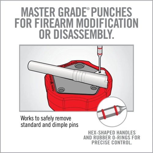 Real Avid - Toolset Armorer’s Master Hammer and Accu-Punch Standard Pin Punch Set - AVAMHAPS