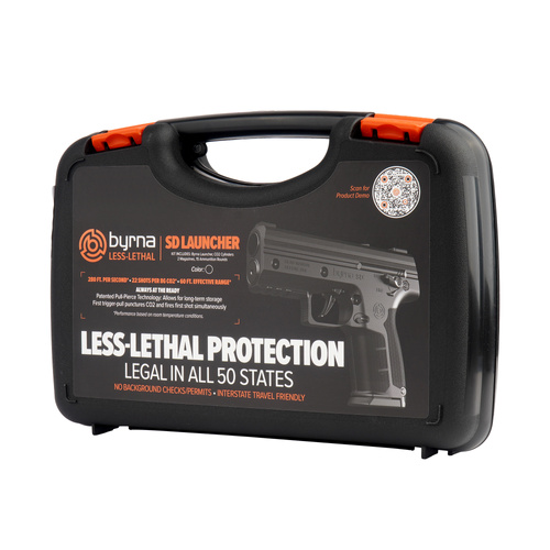 Byrna - Byrna SD XL RAM Defense Training Pistol cal .68 - Black - SX68300-BLK-XL