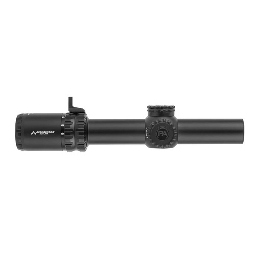 Primary Arms - Rifle Scope SLx 1-6x24 mm SFP Gen IV - 24 mm - ACSS Aurora 5.56 Yard - PA-SLX-1-6X24S-AUR-5