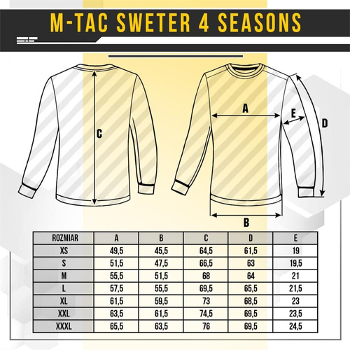 M-Tac - 4 Seasons Military Sweater - Black - 20044002