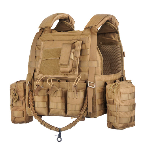 101 Inc. - Plate Carrier Ranger tactical vest - Coyote - LQ14122